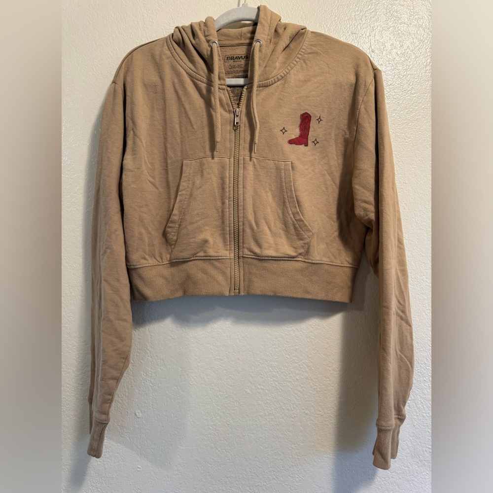 Dravus cropped hoodie